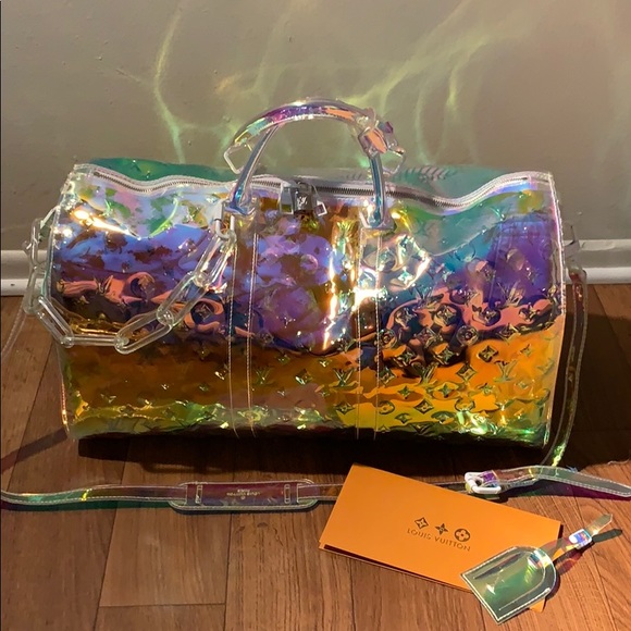 Clear Holographic Duffle Bag Factory 